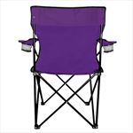 Purple Back of Chair